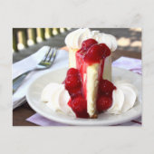 Cheesecake Briefkaart (Voorkant)