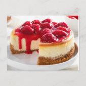 Cheesecake Briefkaart (Voorkant)