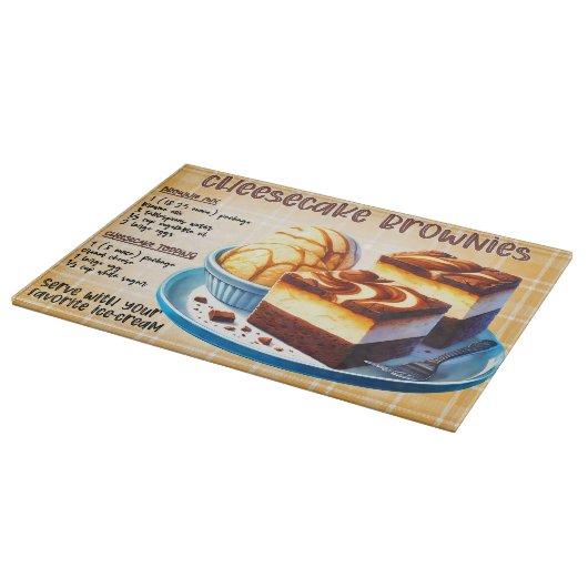 Cheesecake Brownies Recept Snijplank (Hoek)