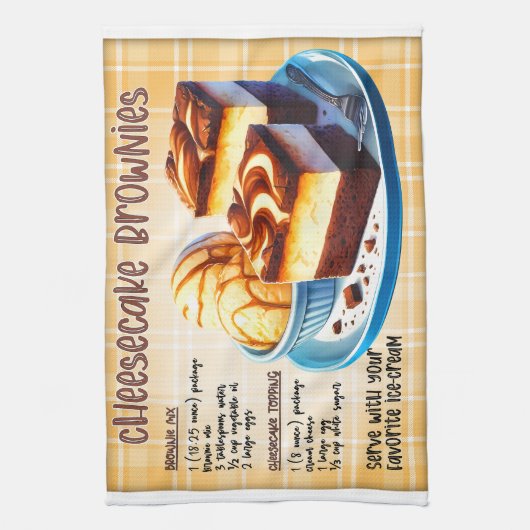 Cheesecake Brownies Recept Theedoek (Verticaal)