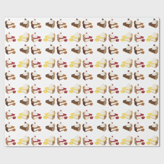 Cheesecake Cadeaupapier (Vlak)