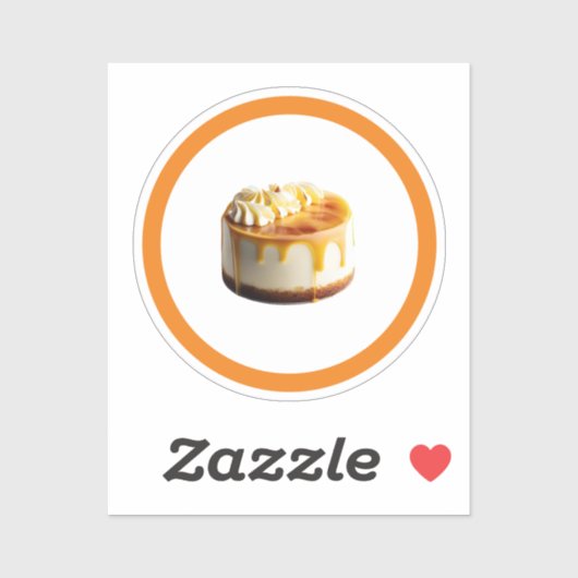 Cheesecake Creamy Sticker (Vel)