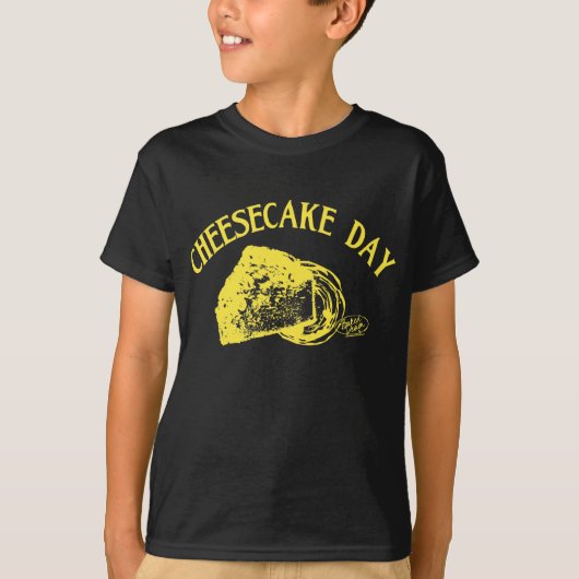 CHEESECAKE DAG 02 T-SHIRT (Voorkant)