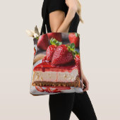 Cheesecake Foodie Bakkers Boodschappentas Tote Bag (Dichtbij)