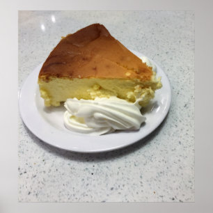 Cheesecake Foto Poster