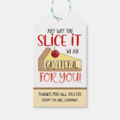 Cheesecake Gift Label Cadeaulabel (Voorkant)