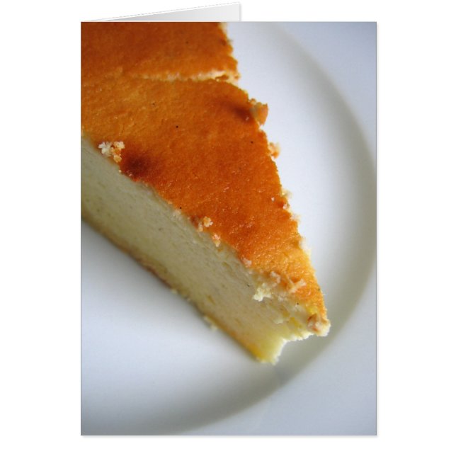 Cheesecake-kaart (Voorkant)