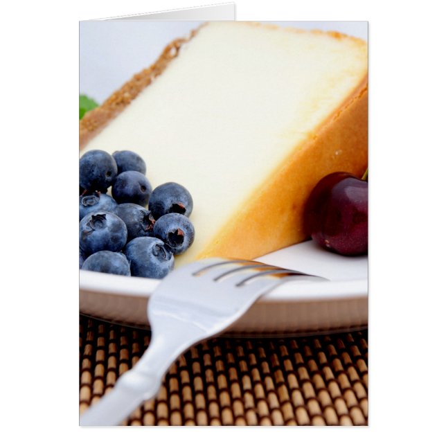 Cheesecake met fruit (Voorkant)