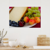 Cheesecake met fruit poster (Keuken)