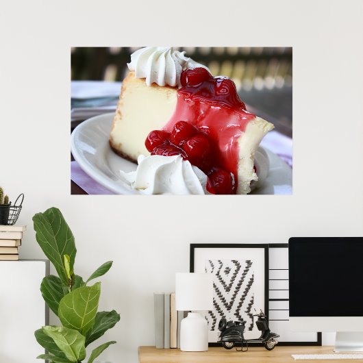 Cheesecake Poster (Thuiskantoor)