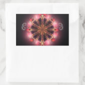 Cheesecake Rechthoekige Sticker (Tas)