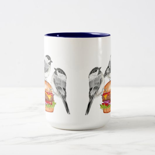 Cheesehamvogel Tweekleurige Koffiemok (Center)