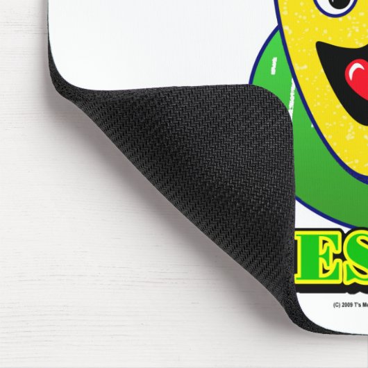 CheeseHead-Cartoon Muismat (Hoek)