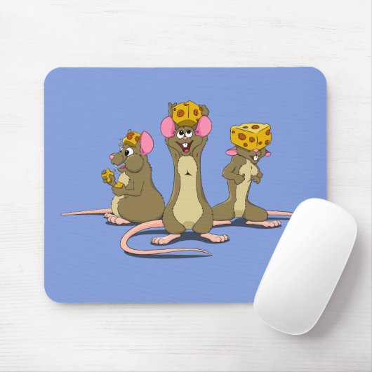 Cheesehead Mice Muismat (Met muis)