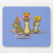 Cheesehead Mice Muismat (Voorkant)