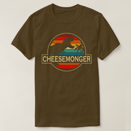 Cheesemonger Dinosaur T-shirt (Design voorkant)