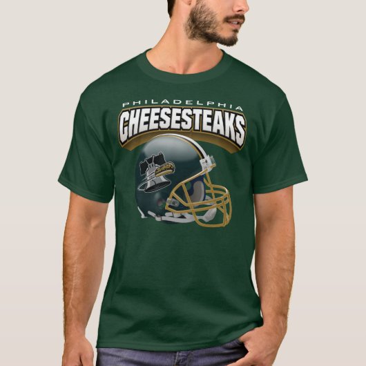 Cheesesteaks "Big Head"-T-shirt: Huis T-shirt (Voorkant)