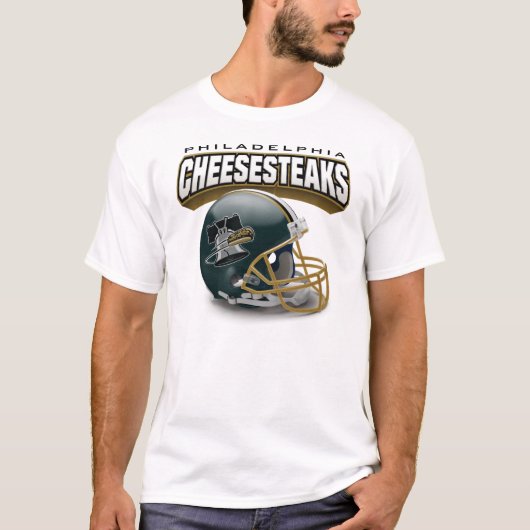 Cheesesteaks "Big Head"-T-shirt: weg T-shirt (Voorkant)