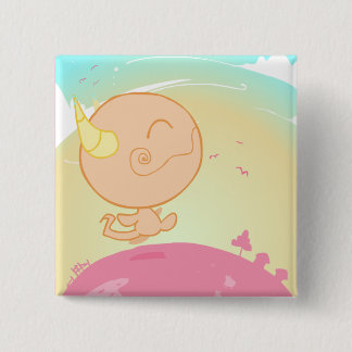 Cheesezilla Vierkante Button 5,1 Cm