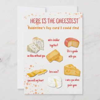 Cheesiest Funny Valentine's Day Card Feestdagenkaart