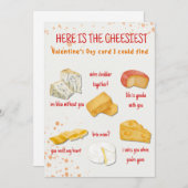Cheesiest Funny Valentine's Day Card Feestdagenkaart (Voorkant / Achterkant)