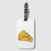 Cheesin' Cutie Kaas Bagagelabel (Voorkant (verticaal))