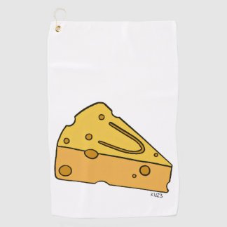Cheesin' Cutie Kaas Golfhanddoek