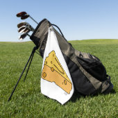 Cheesin' Cutie Kaas Golfhanddoek (Groen)