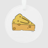 Cheesin' Cutie Kaas Ornament (achterkant)