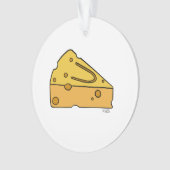 Cheesin' Cutie Kaas Ornament (voorkant)