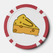 Cheesin' Cutie Kaas Poker Chips (Achterkant)