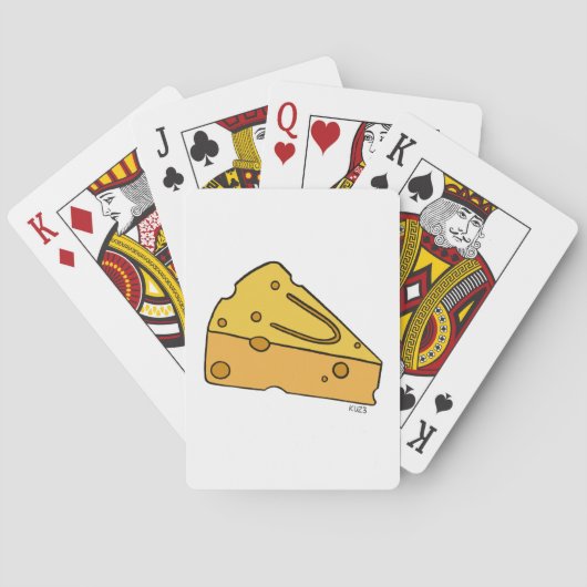 Cheesin' Cutie Kaas Pokerkaarten (Achterkant)