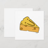 Cheesin' Moppie Kaas Bedankkaart (Voorkant / Achterkant)