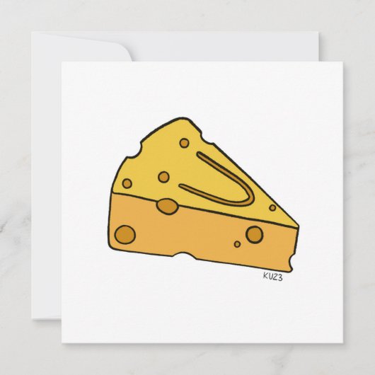 Cheesin' Moppie Kaas Bedankkaart (Voorkant)