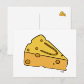 Cheesin' Moppie Kaas Briefkaart (Voorkant / Achterkant)