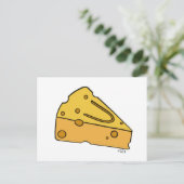 Cheesin' Moppie Kaas Briefkaart (Staand voorkant)