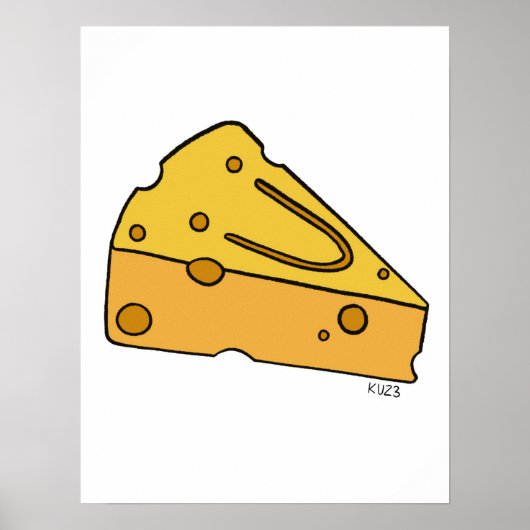 Cheesin' Moppie Kaas Poster (Voorkant)