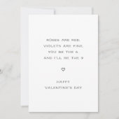 Cheesy Adult Negenenzestig Dirty Valentijnse Kaart (Voorkant)