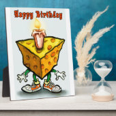 Cheesy Birthday Fotoplaat (Zijkant)