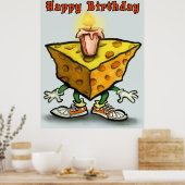 Cheesy Birthday Poster (Keuken)