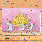 CHEESY BIRTHDAY WISHEERT wenskaart VAN N. Janes Kaart