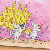 CHEESY BIRTHDAY WISHEERT wenskaart VAN N. Janes Kaart