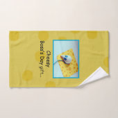 Cheesy Boss Day, Holiday, Humor Bad Handdoek (Handdoek)