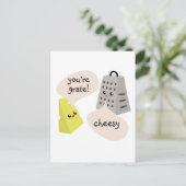 Cheesy Briefkaart (Staand voorkant)