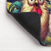 "Cheesy Chicken Balloon Adventure" Mouse Pad Muismat (Hoek)