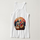 "Cheesy Chicken Mountain Mystery"  Tanktop (Design achterkant)