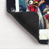 "Cheesy Chicken Selfies" Meet Bigfoot Mouse Pad Muismat (Hoek)