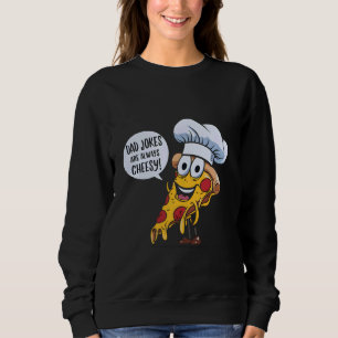 Cheesy Dad Joke Slice of Pizza Dad Joke Pizza Love Trui