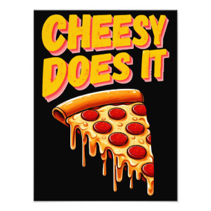 Cheesy doet het foto afdruk