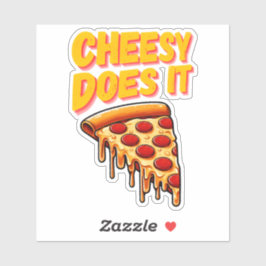Cheesy doet het sticker